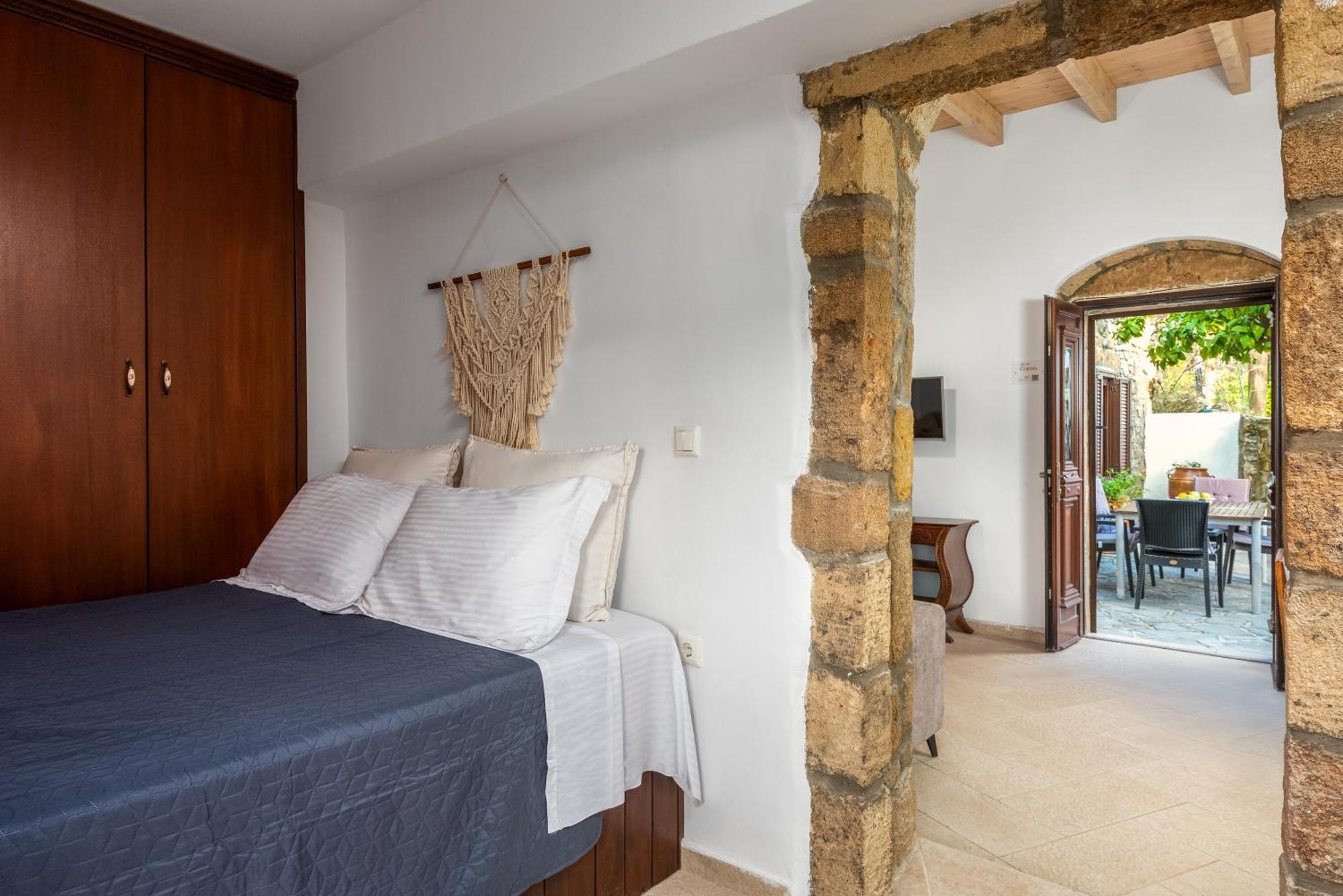 Villa Claudia In Lardos Bagian luar foto